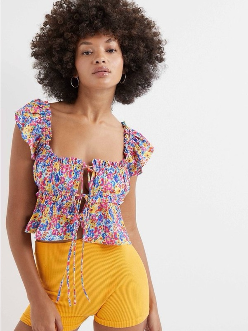 For Love And Lemons SASHA CROP TOP